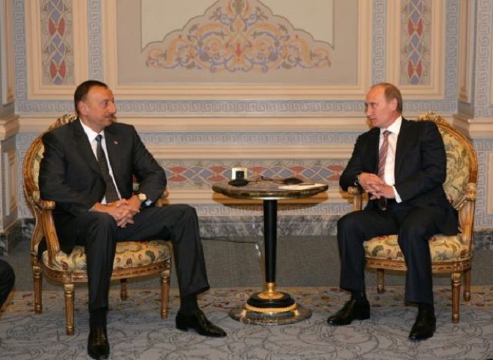 Putin und Ilham Aliyev diskutierten die Beilegung der Syrien-Krise